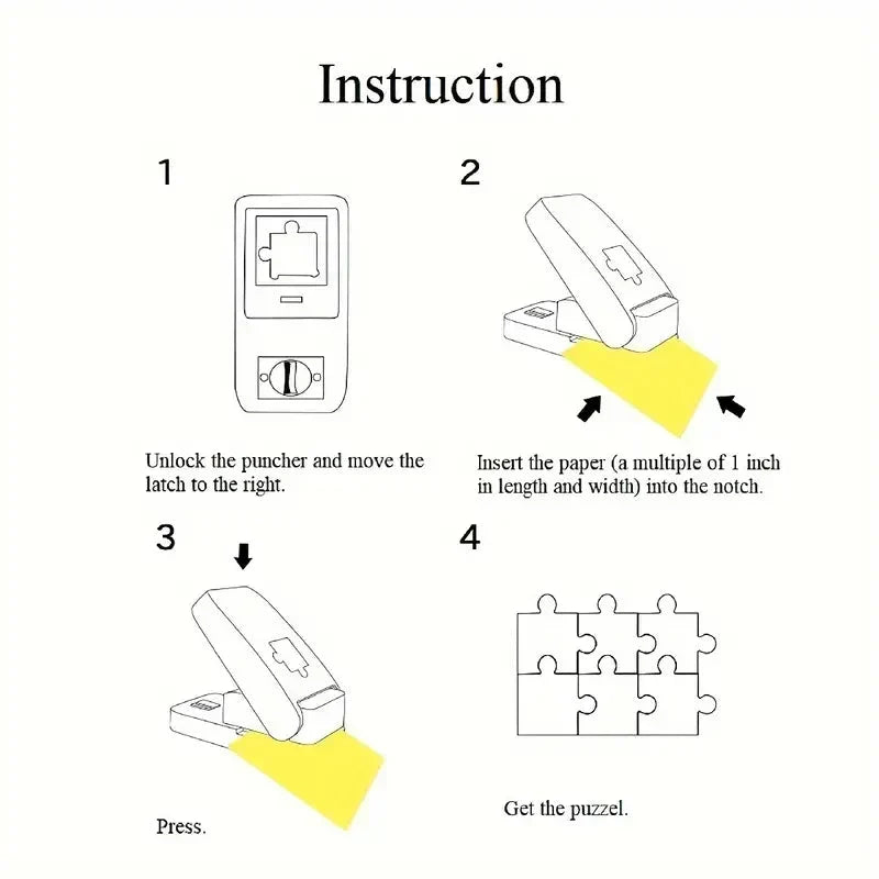 🧩Precision DIY Jigsaw Punch - Essential for Creative Crafting🔥