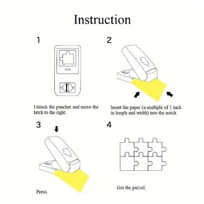 🧩Precision DIY Jigsaw Punch - Essential for Creative Crafting🔥