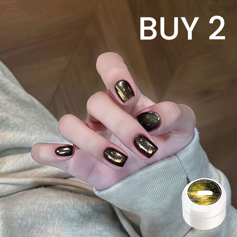 Spar Cat Eye Gel Polish Shiny Magnetic Glitter Nail Art Polish