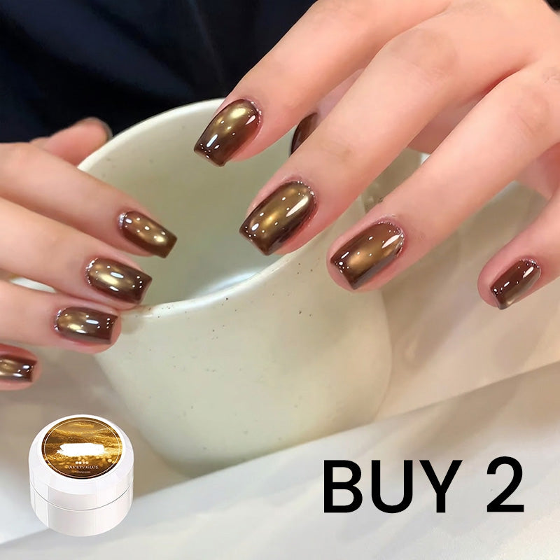 Spar Cat Eye Gel Polish Shiny Magnetic Glitter Nail Art Polish