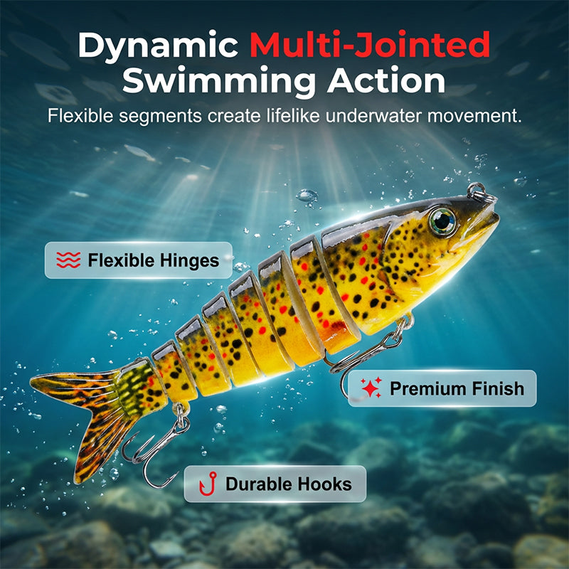 Multi-Segmented Bionic Fishing Lure