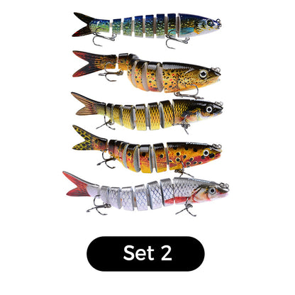 Multi-Segmented Bionic Fishing Lure