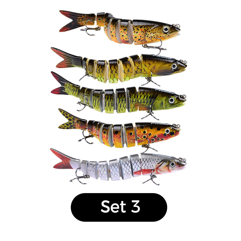 Multi-Segmented Bionic Fishing Lure