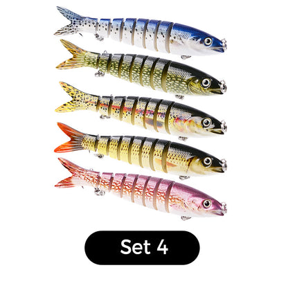 Multi-Segmented Bionic Fishing Lure