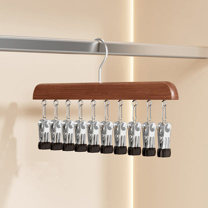360° Swivel Multi-Hook Wardrobe Organizer