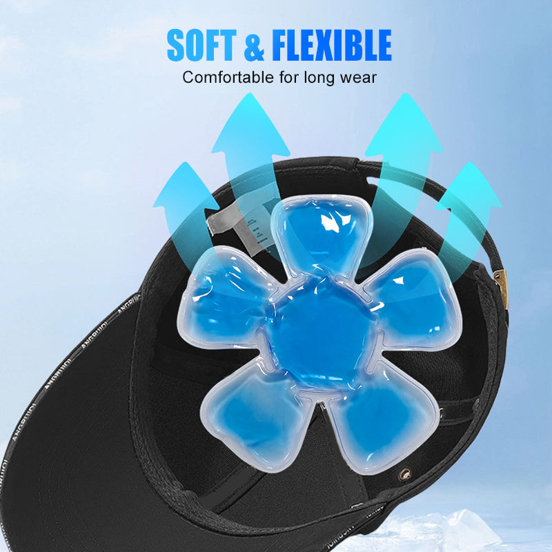 Helmet Cooling Gel Pack for Heat Protection