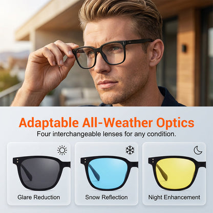 Magnetic 3-in-1 Glasses