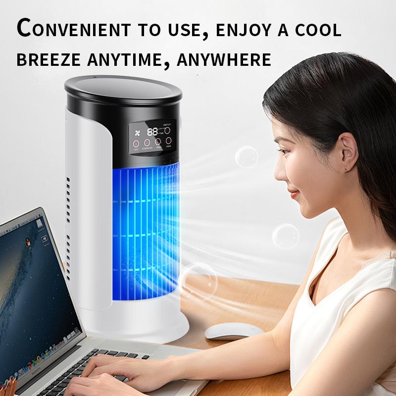 USB Table Fan with Water Cooling