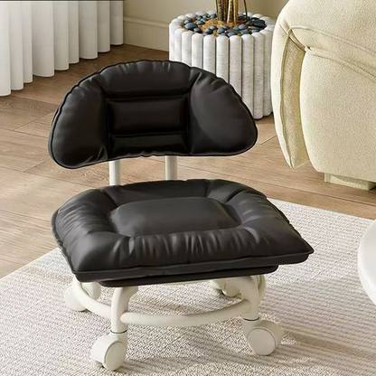 🪑 60% OFF NOW! ⏰ Rolling Low Stool with Backrest – Padded seat & silent casters – Perfect for workshops, garages or studios – comfortable and mobile 🛠️✨