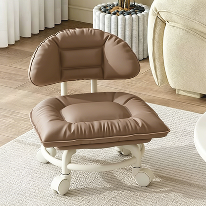🪑 60% OFF NOW! ⏰ Rolling Low Stool with Backrest – Padded seat & silent casters – Perfect for workshops, garages or studios – comfortable and mobile 🛠️✨