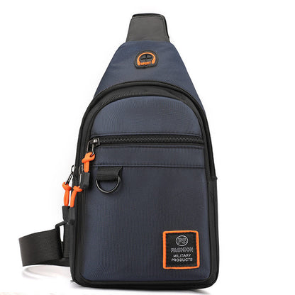 🎒50% RABATT! Vanntett skulderveske med flere lommer & hodetelefonutgang