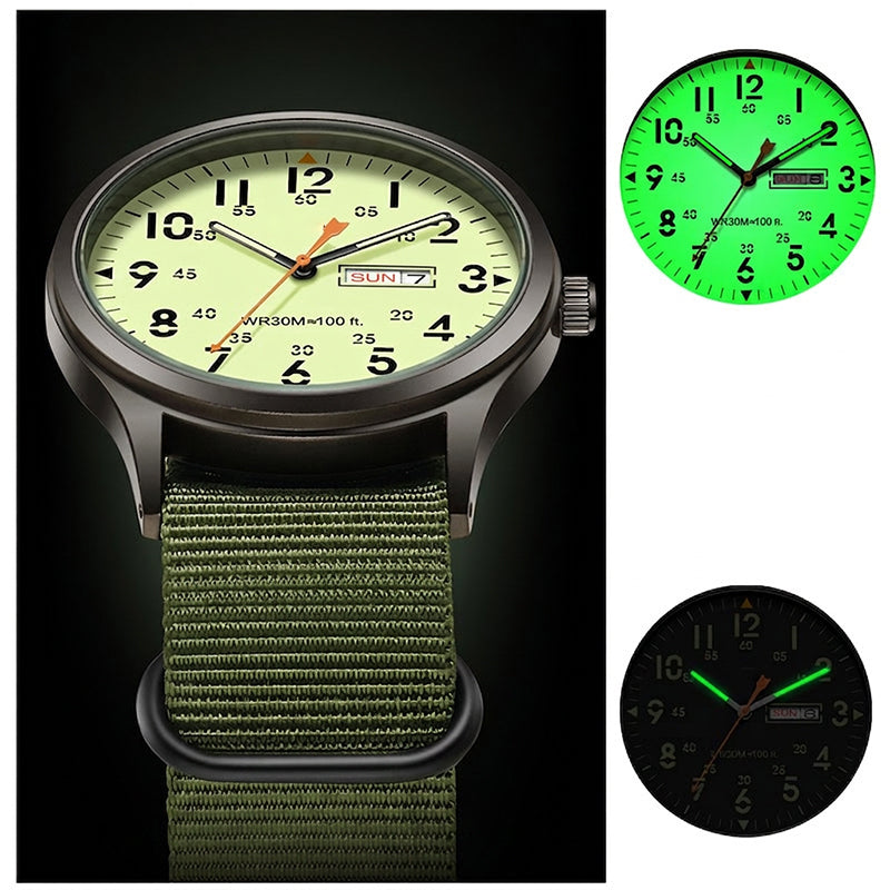 📢📢60% OFF !! ⏰Men's Quartz Watch with Luminous Display