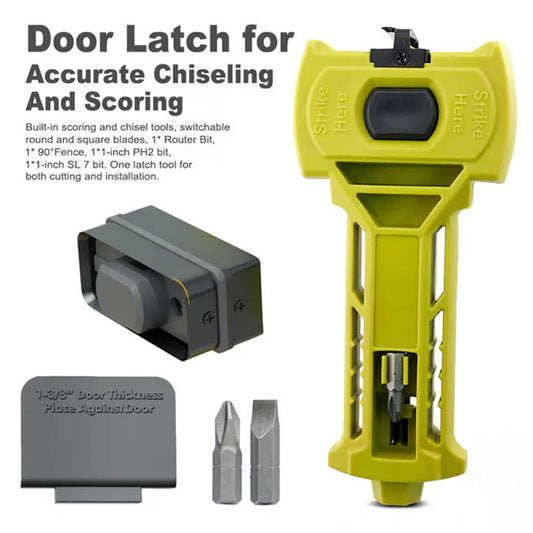 LAST DAY 50% OFF - Door Latch Installation Kit for Accurate Chiseling and Scoring