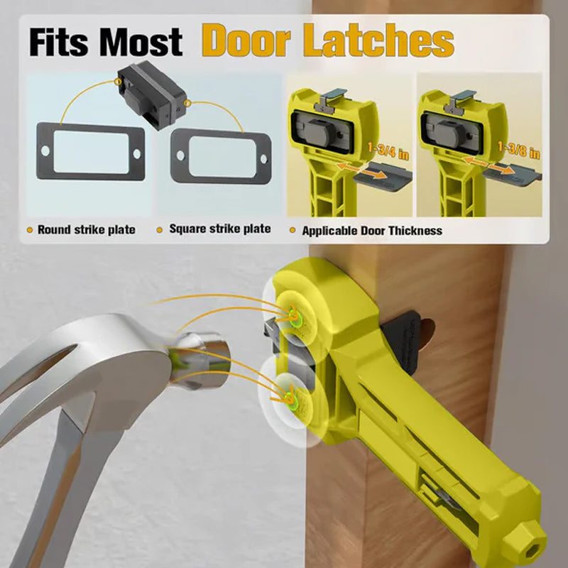 LAST DAY 50% OFF - Door Latch Installation Kit for Accurate Chiseling and Scoring