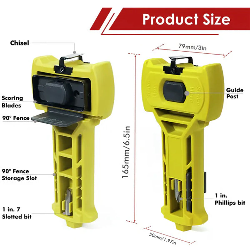 LAST DAY 50% OFF - Door Latch Installation Kit for Accurate Chiseling and Scoring
