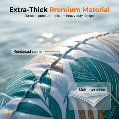 Extra-Thick Inflatable Pool Float