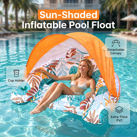 Extra-Thick Inflatable Pool Float