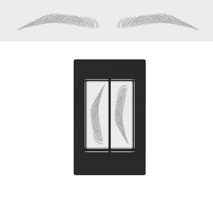 Waterproof Microblading Effect Eyebrow Stamp Kit