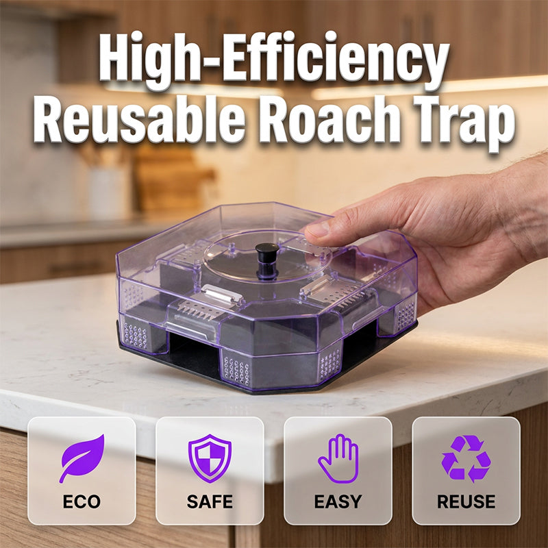 Reusable and Effective Roach Trap