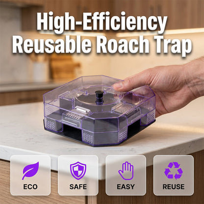Reusable and Effective Roach Trap