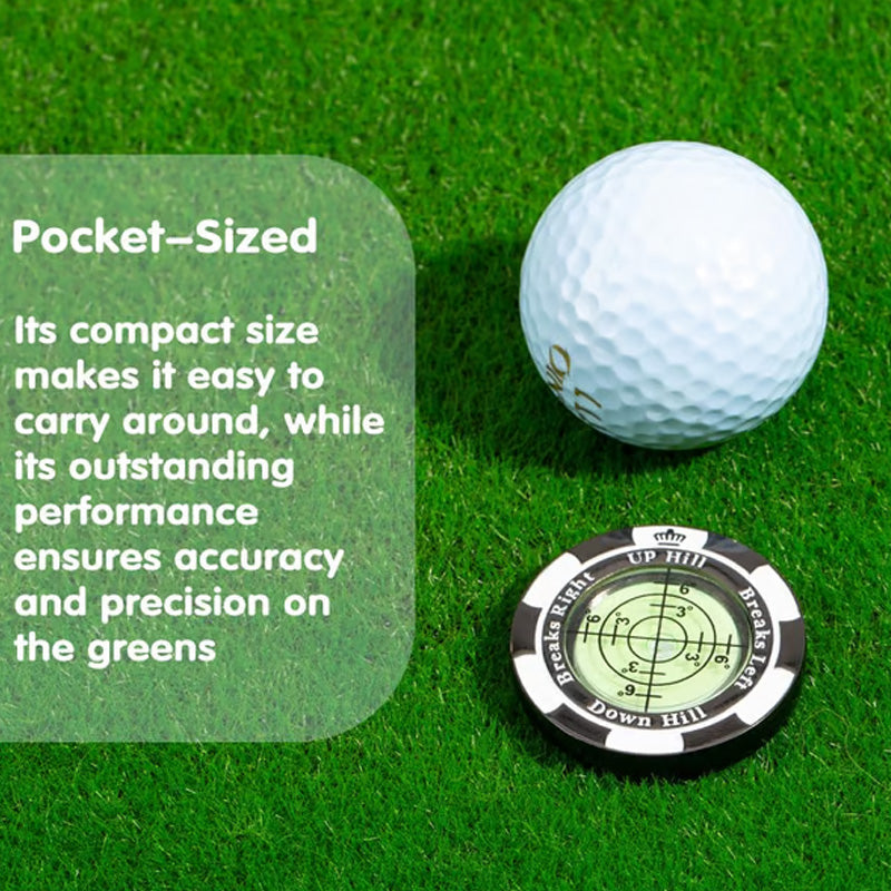 🏌️♂️⛳ Precision, not luck! Golf Leveler & Marker | Eliminate guesswork, improve your putting accuracy, and succeed at reading the break