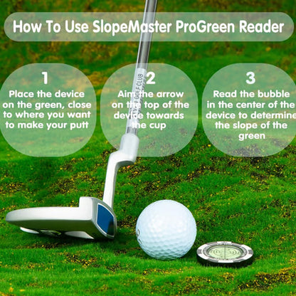 🏌️♂️⛳ Precision, not luck! Golf Leveler & Marker | Eliminate guesswork, improve your putting accuracy, and succeed at reading the break