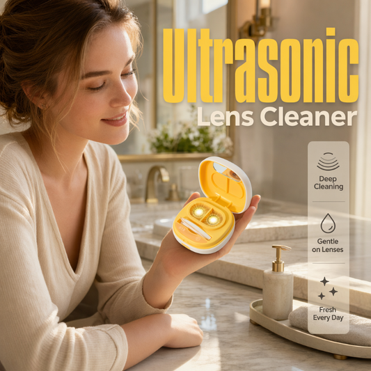 Portable Sonic Contact Lens Cleaner