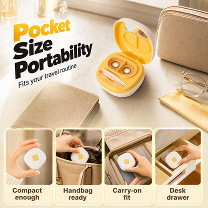 Portable Sonic Contact Lens Cleaner