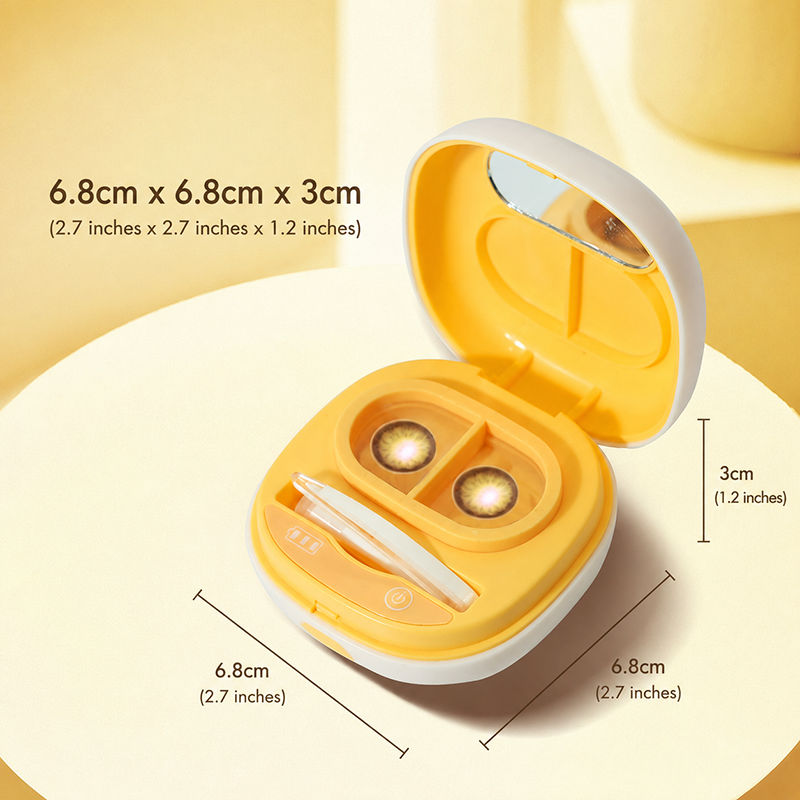 Portable Sonic Contact Lens Cleaner