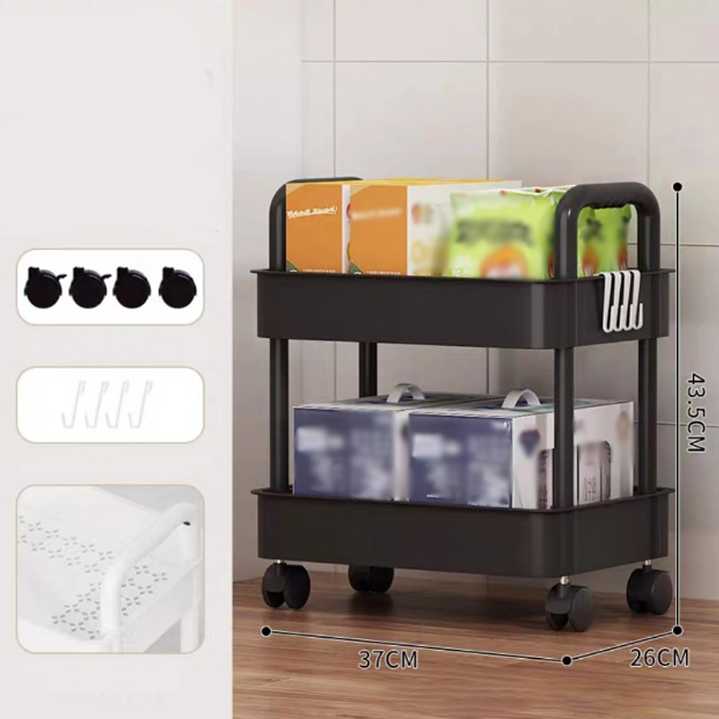 Mobile Kitchen Storage Organizer Rack