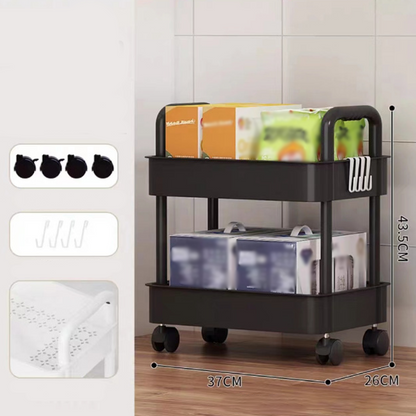 Mobile Kitchen Storage Organizer Rack