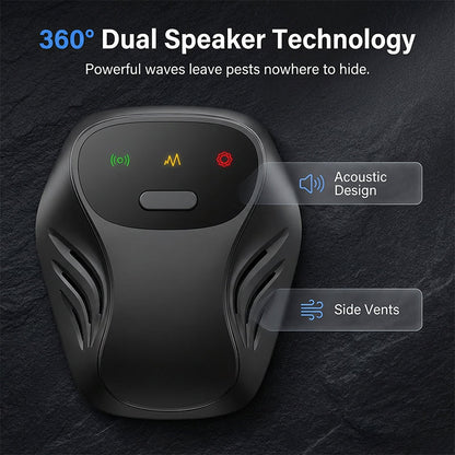 🥳2026 HOT SALE🥳💞50K+ SOLD!🦟🚫 50% OFF! Ultrasonic Pest Repeller – 4 modes, 360° dual speakers. No chemicals, no traps. Covers whole rooms – safe for family! 🏠✨