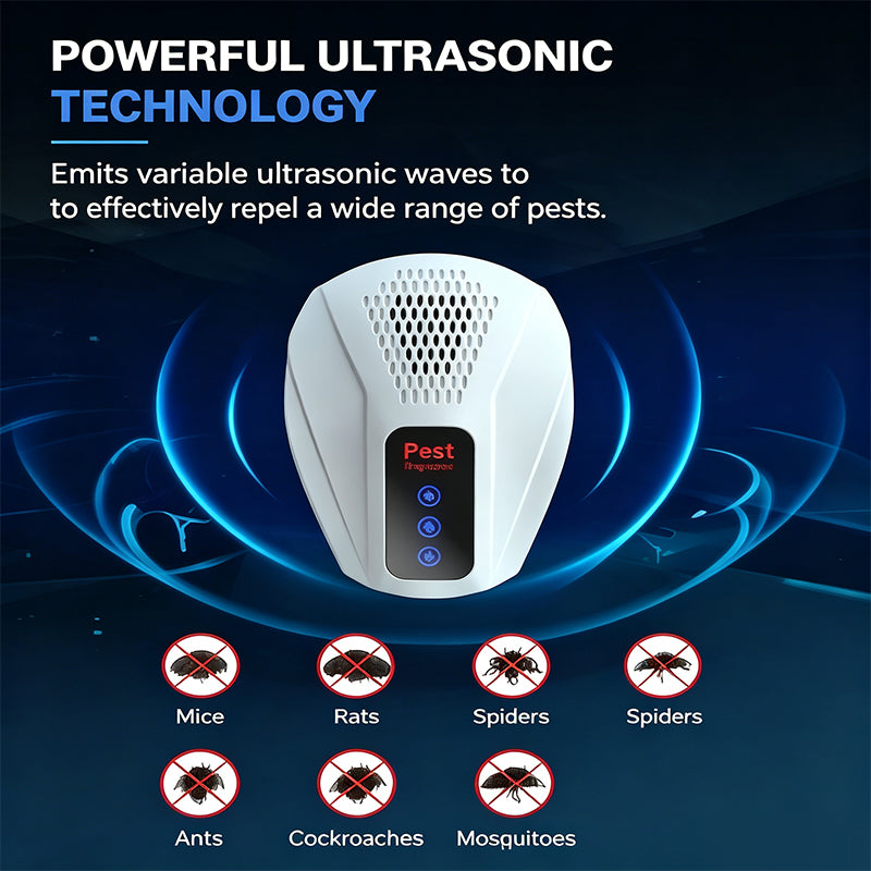 360° Silent Ultrasonic Mouse Repellent