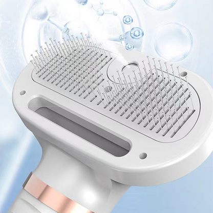 3-in-1 Pet Steam Grooming Brush