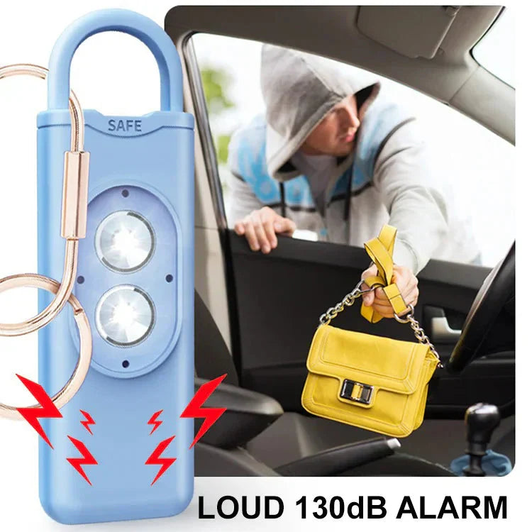 🔥Limited time 50% OFF🔥High Decibel Anti-Wolf Flashing Light Alarm Keychain
