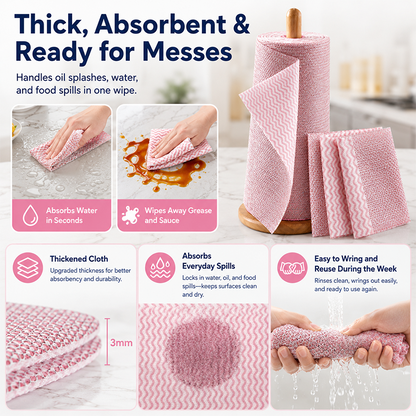 Deep-Clean Silver Dish Cloth
