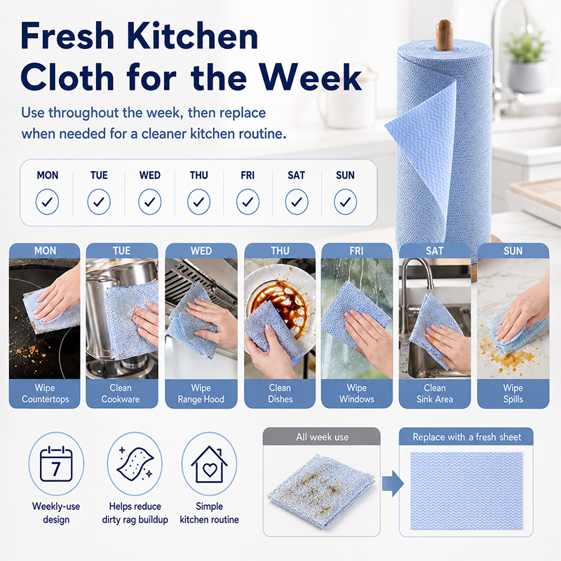 Deep-Clean Silver Dish Cloth