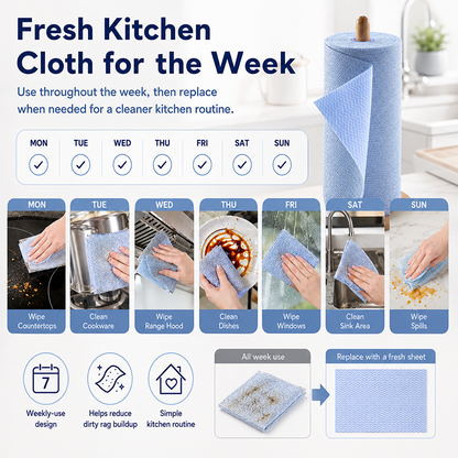 Deep-Clean Silver Dish Cloth