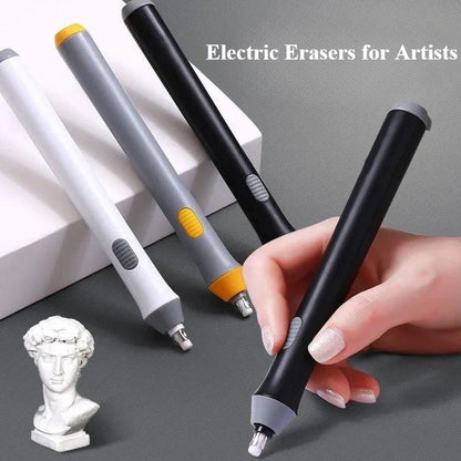 Battery Operated Sketching Eraser Pen with Dual Sizes