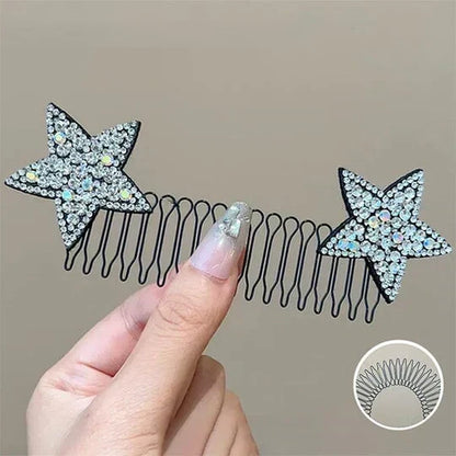 💇‍♀️✨ Flexible Invisible Hair Comb—invisible, flexible, and non-slip—instantly creates a perfectly secure hold! 🌟