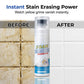 A rinse-off foam cleaner with a built-in brush head—a miracle cleaner for fabrics and furniture