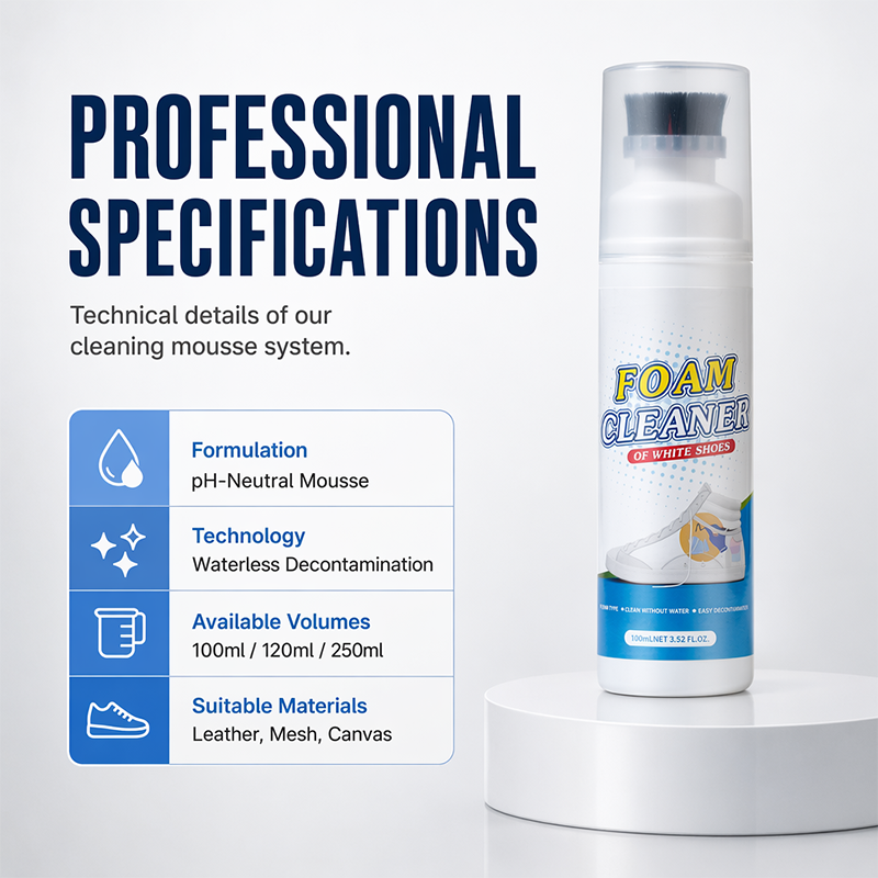 A rinse-off foam cleaner with a built-in brush head—a miracle cleaner for fabrics and furniture