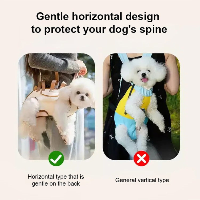 🐾 LIMITED-TIME 50% OFF! 🎒 Portable Breathable Pet Carrier Sling & Backpack – 2-in-1, Padded Strap, Adjustable 🚶