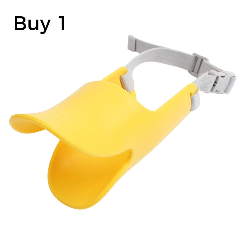 🎉🎉Surprise 57% off！🐕Protect you and your furry friends！😊Cute Duck Bill Silicone Dog Muzzle