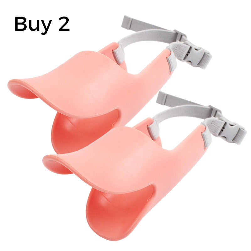 🎉🎉Surprise 57% off！🐕Protect you and your furry friends！😊Cute Duck Bill Silicone Dog Muzzle