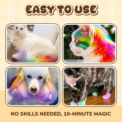 Non-Toxic Pet Hair Color Dye