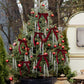 Elegant Christmas Ribbon Bow Ornament