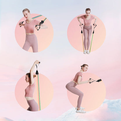 ⏳Oferta Especial por Tiempo Limitado⏰Construye el Cuerpo de Tus Sueños Sin Ir al Gimnasio | Juego de Bandas de Resistencia Ajustables para Entrenamiento Corporal Completo en Cualquier Lugar