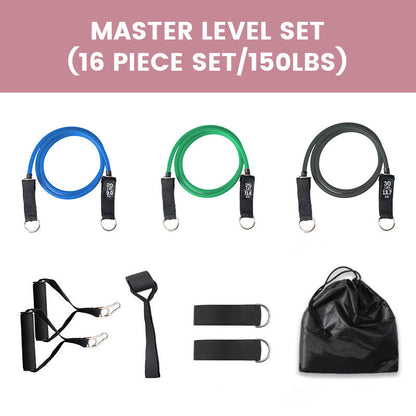⏳Oferta Especial por Tiempo Limitado⏰Construye el Cuerpo de Tus Sueños Sin Ir al Gimnasio | Juego de Bandas de Resistencia Ajustables para Entrenamiento Corporal Completo en Cualquier Lugar