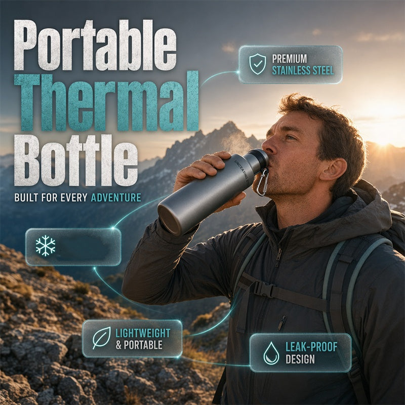 🔥Hot Sale 50% OFF🔥 Sports Insulated Stainless Steel Cup – 24H Cold, Leak-Resistant, Straw Lid 🏃
